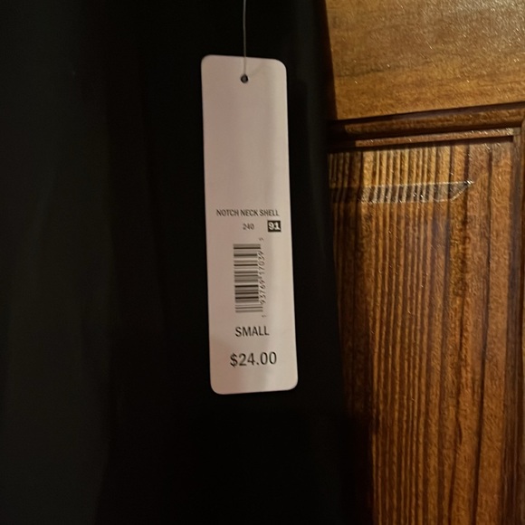 NWT Black Sleeveless Tunic - Picture 3 of 8